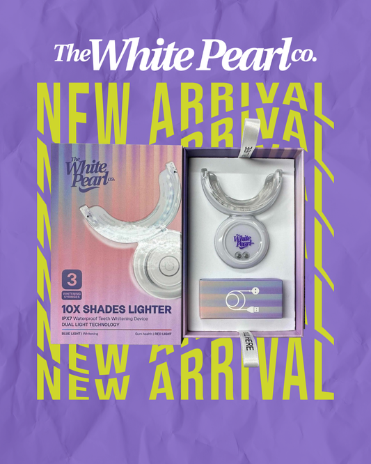 ✨ The White Pearl Co. Dual Light Teeth Whitening Kit