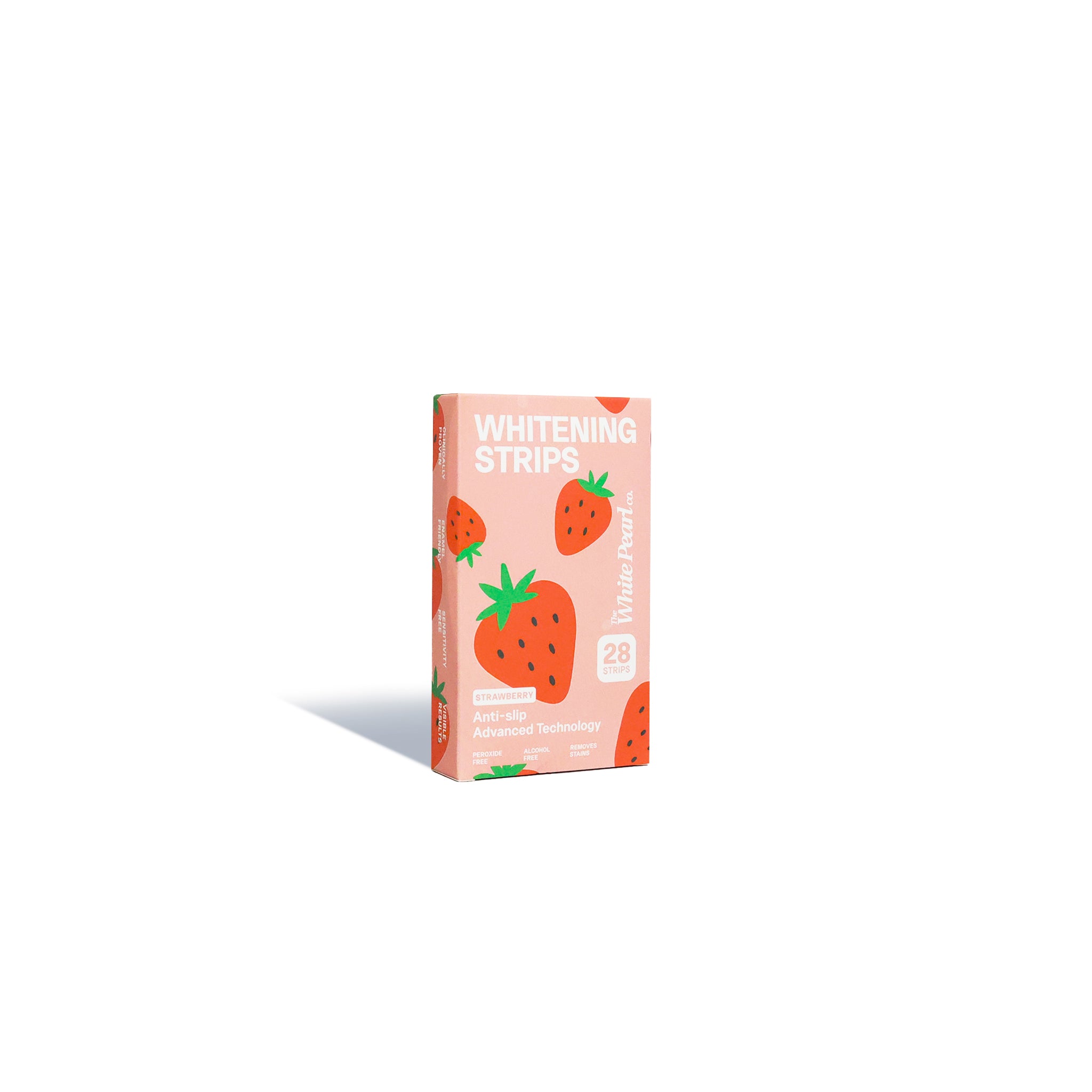The Sweetest Glow-Up: Strawberry Whitening Strips by The White Pearl Co